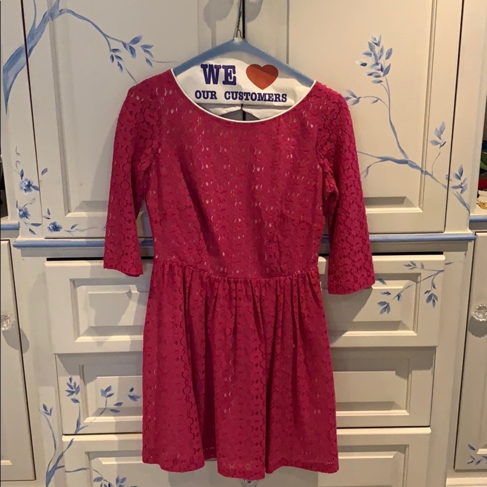 Lily Pulitzer lace dress.